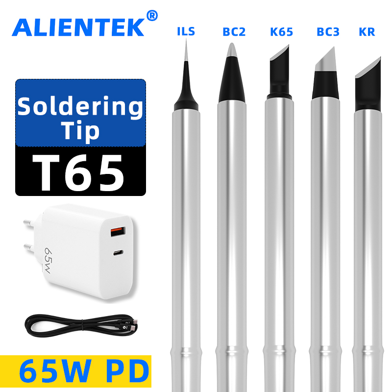 Electronics Repair Kit With Soldering Iron - Punta de soldador T65 T65-BC2 BC3