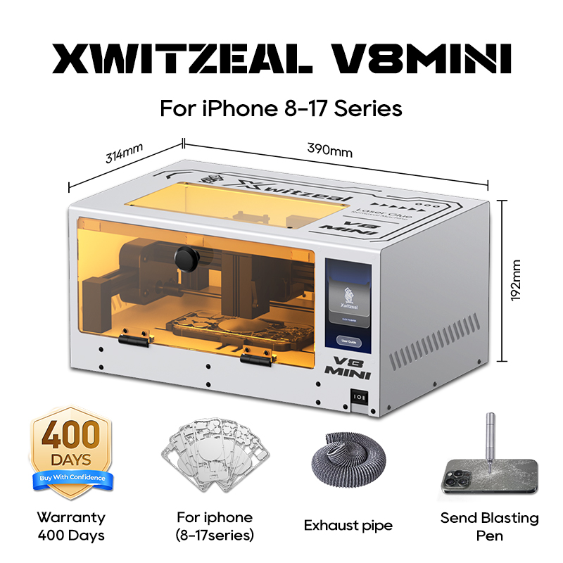 Electronics Repair Equipment - Xwitzeal ® Máquina Láser V8 MINI