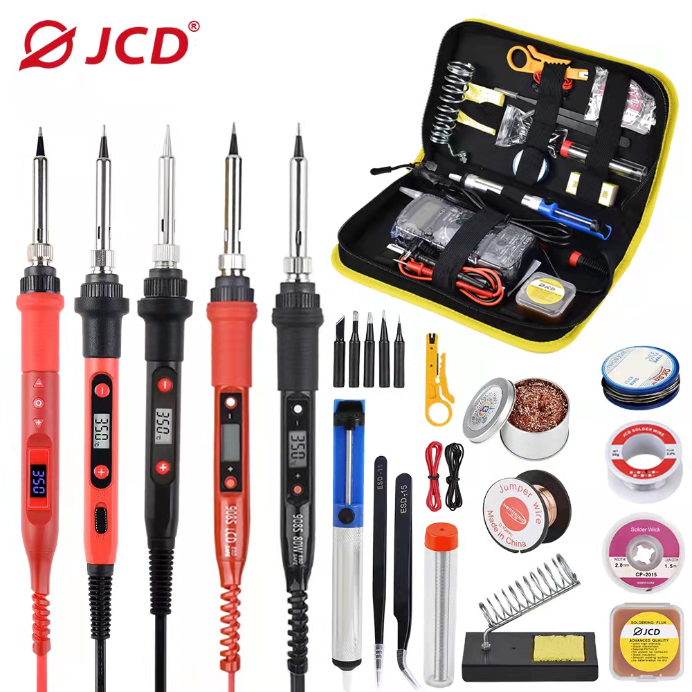 Electronics Repair Kit With Soldering Iron - JCD-Kit de pistola para soldar 110V,
