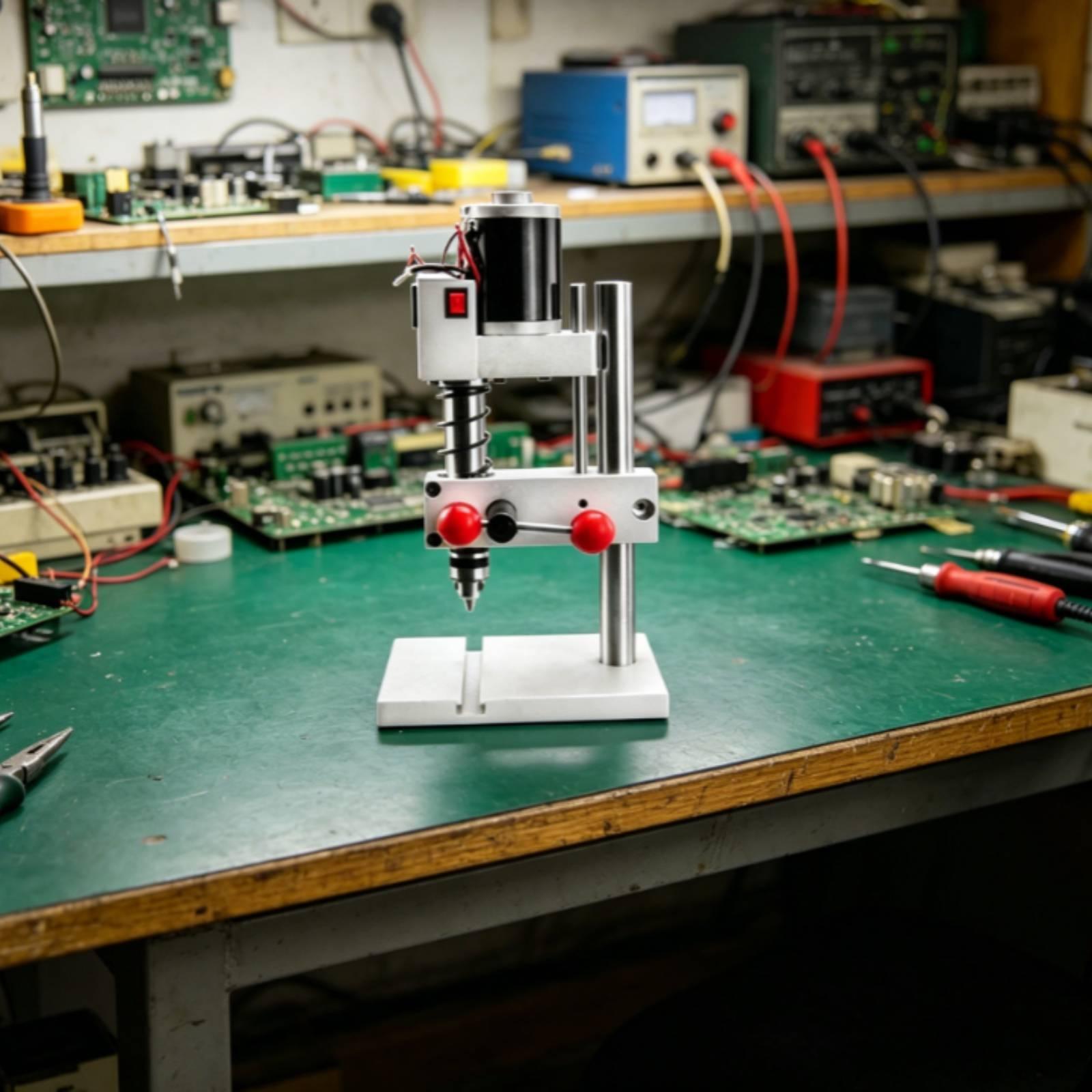 Taladro de Mesa Pequeño con Ma - Repair Electronics reseña y precio