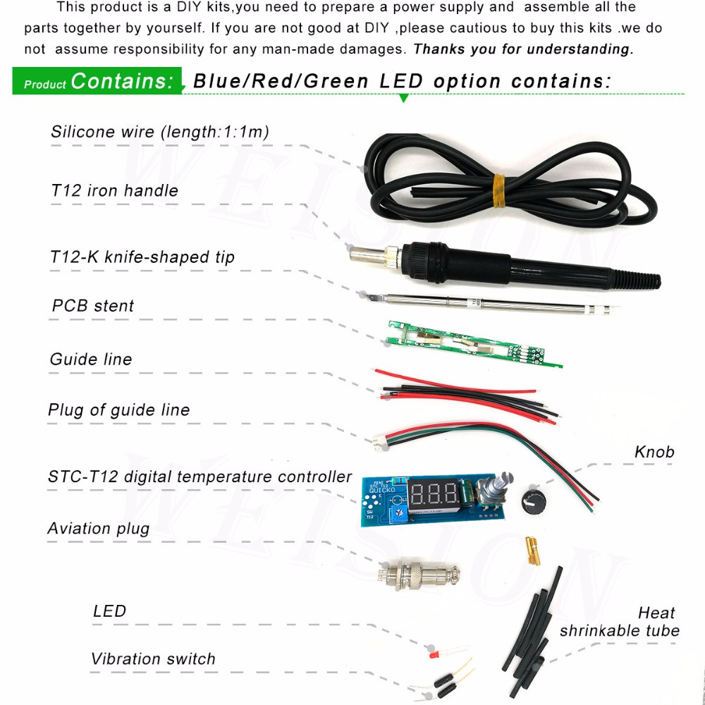 Kits de bricolaje de hierro pa - Electronics Repair Kit With Soldering Iron reseña y precio