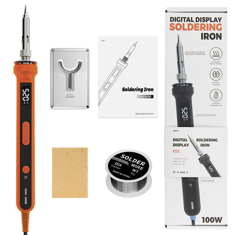 Kit de soldador eléctrico Digi - Electronics Repair Kit With Soldering Iron reseña y precio