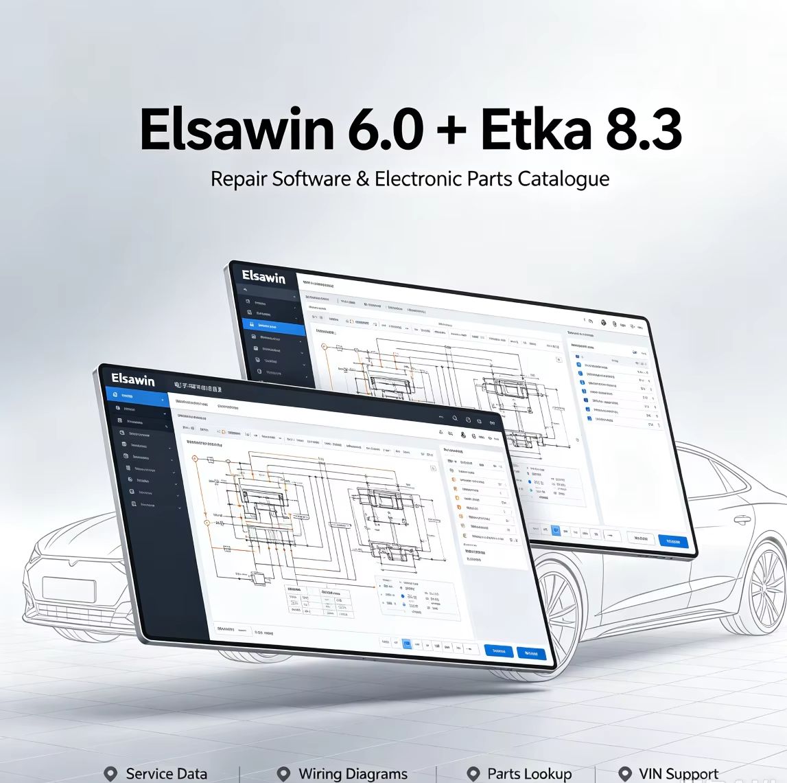 2026 Elsawin 6.0 con Software  - Electronics Repair Parts reseña y precio
