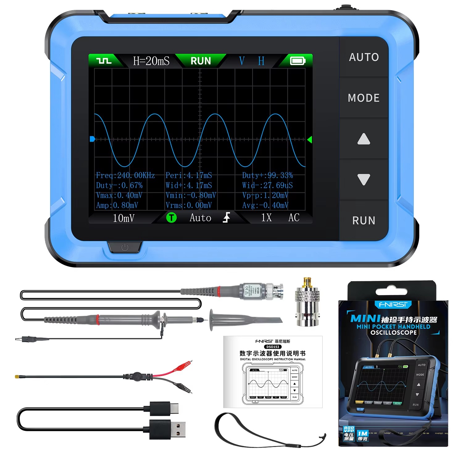 Osciloscopio Digital Portátil  - Repair Electronics reseña y precio