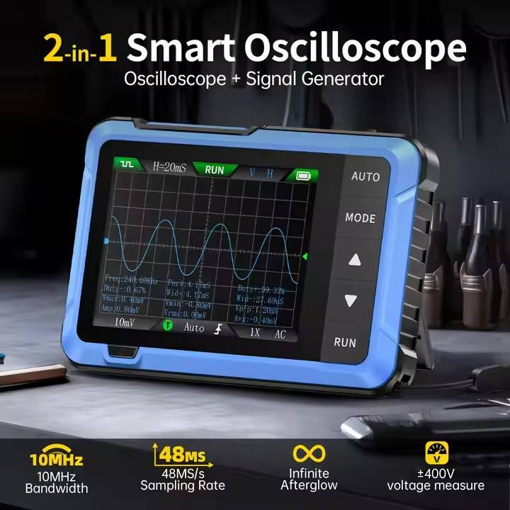 Osciloscopio Digital Portátil  - Repair Electronics reseña y precio