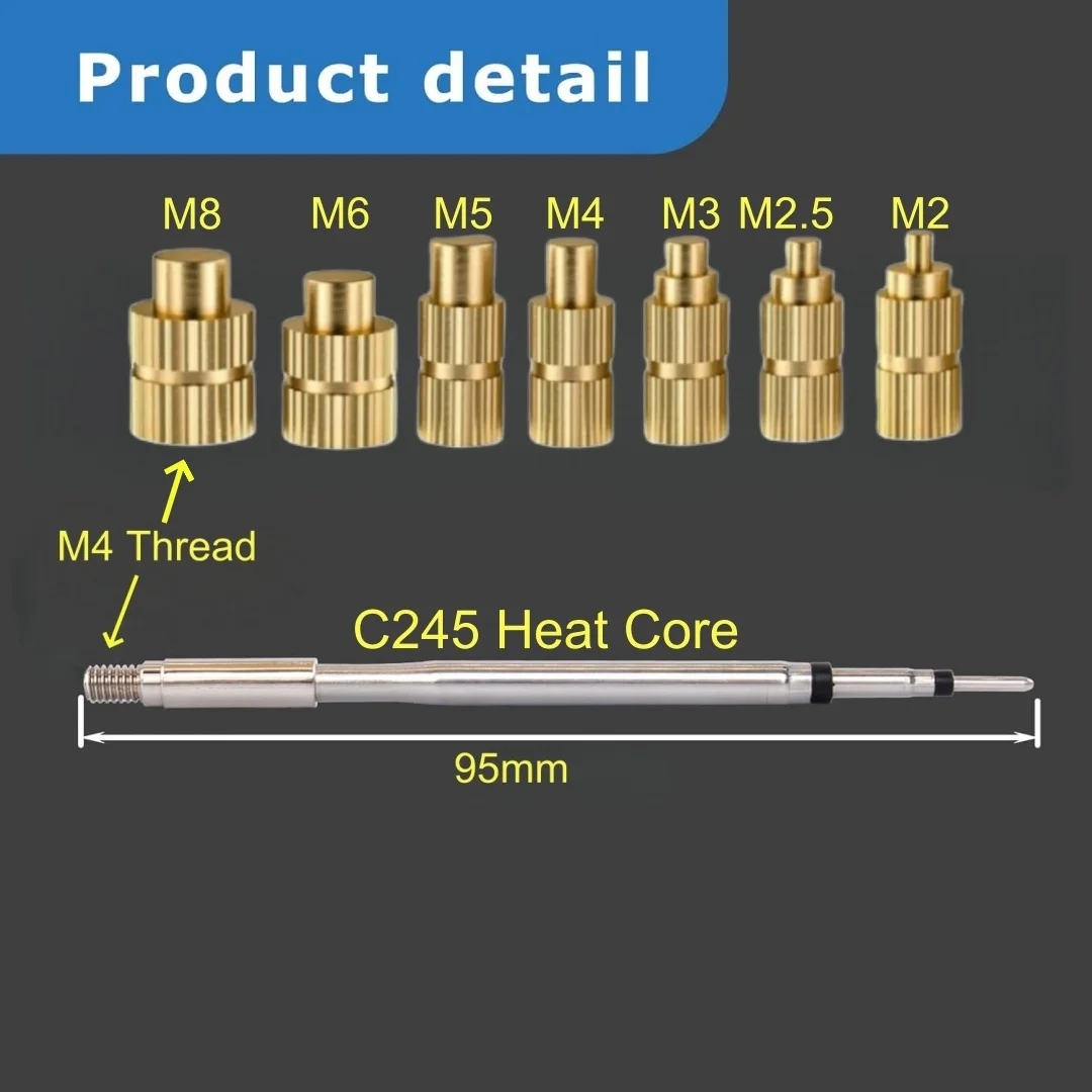 Puntas de soldador HS02A C245  - Electronics Repair Kit With Soldering Iron reseña y precio